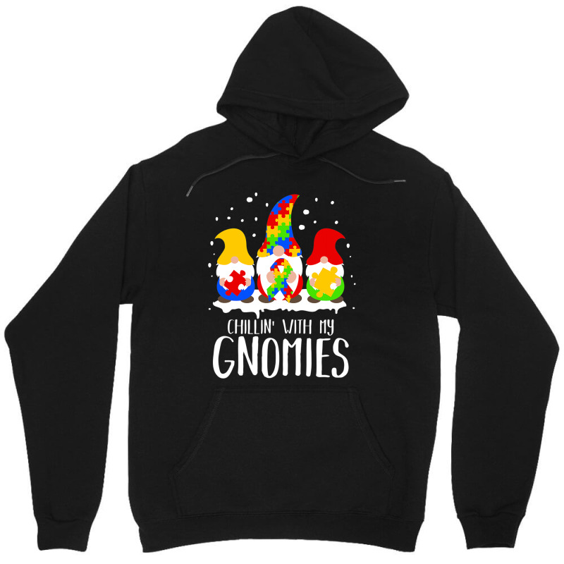 Chillin With My Gnomies Special Ed Autism Christmas Unisex Hoodie by mrlee | Artistshot