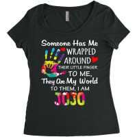 Jojo Grandma Nickname Cute Jojo Is My Name T Shirt Women's Triblend Scoop T-shirt | Artistshot