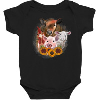 Farm Animals Baby Bodysuit | Artistshot