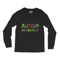 Colorful Autism Puzzle Piece Funny Long Sleeve Shirts | Artistshot