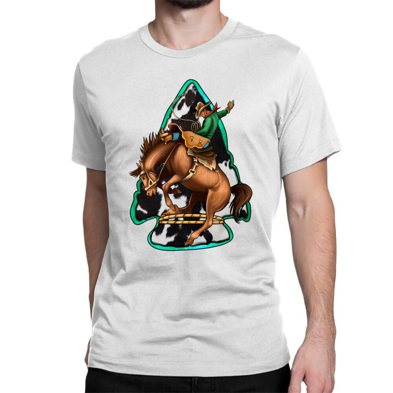 Bucking Bronco Arrowhead Classic T-shirt by Jasminsmagicworld | Artistshot