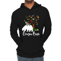 Cousin Bear Autism Awareness Love Support Lightweight Hoodie | Artistshot