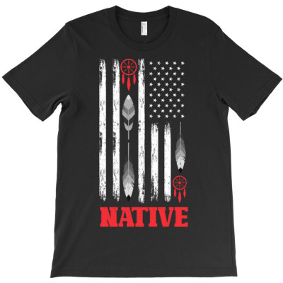 Native American Day T-shirt Designed By Bariteau Hannah