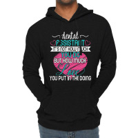 Dental Assistant Love And Inspirational Autism Aware Month Lightweight Hoodie | Artistshot