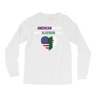 American Grown With Algerian Roots T Shirt Long Sleeve Shirts | Artistshot