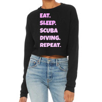 Scuba Diving Eat. Sleep. Sports. Repeat Design For Men W T Shirt Cropped Sweater | Artistshot