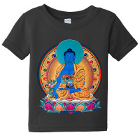 Buddhism Medicine Buddha Healing Mantra Tibetan Buddhist Yoga 455 Baby Tee | Artistshot