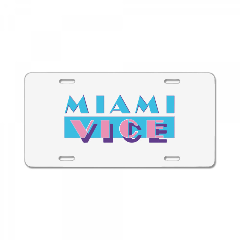 boohooMAN Oversized Miami Vice License T-Shirt - White - Size L