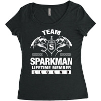 Team Sparkman Lifetime Member Gifts T Shirt Women's Triblend Scoop T-shirt | Artistshot