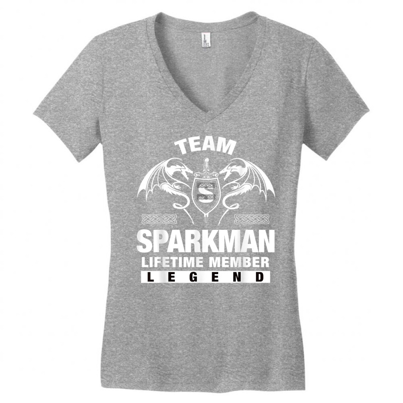 Team Sparkman Lifetime Member Gifts T Shirt Women's V-Neck T-Shirt by maionexzweddel1i | Artistshot