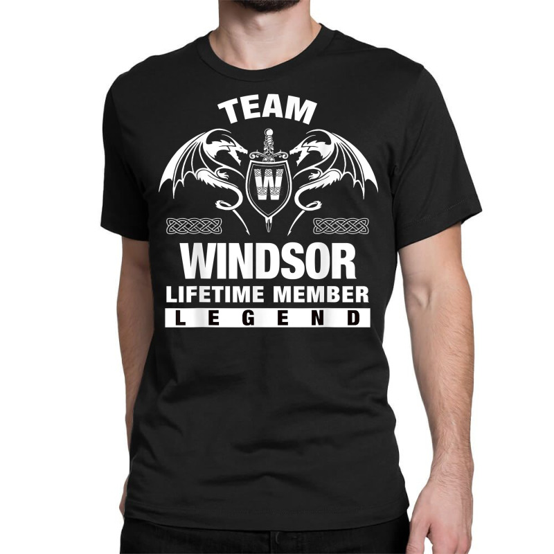 Team Windsor Lifetime Member Gifts T Shirt Classic T-shirt by maionexzweddel1i | Artistshot