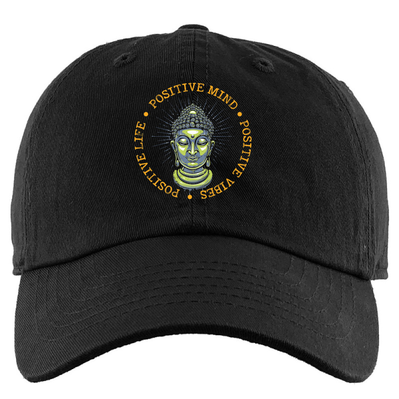 Buddhism Positive Life Positive Mind Buddha Meditation Kids Cap by criticizematter | Artistshot