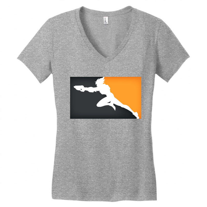 Overwatch Soldier 76 Women's V-Neck T-Shirt by kanita cinta | Artistshot