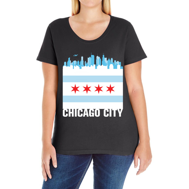 City CHICAGO- Short Sleeve T Shirt