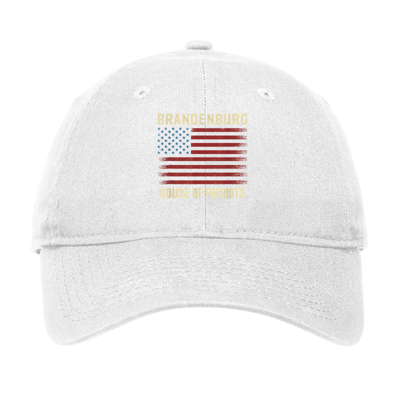 Brandenburg Last Name Surname American Flag Family T Shirt Adjustable Cap by weltzjharrasw | Artistshot