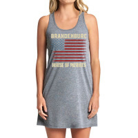 Brandenburg Last Name Surname American Flag Family T Shirt Tank Dress | Artistshot