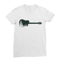 Guitar Ladies Fitted T-shirt | Artistshot