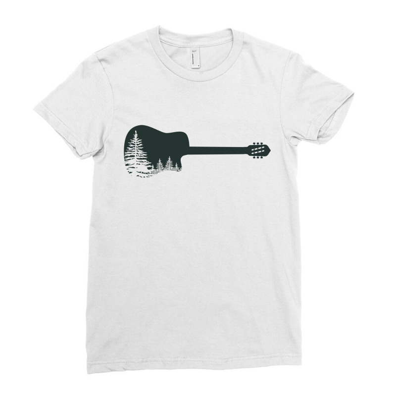 Guitar Ladies Fitted T-shirt | Artistshot