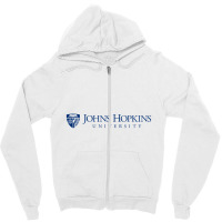 Johns Hopkins College Zipper Hoodie | Artistshot