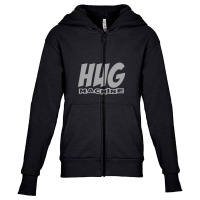 Hug Machine Youth Zipper Hoodie | Artistshot