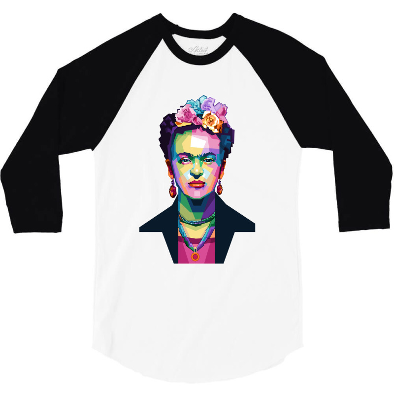 Frida 3/4 Sleeve Shirt | Artistshot