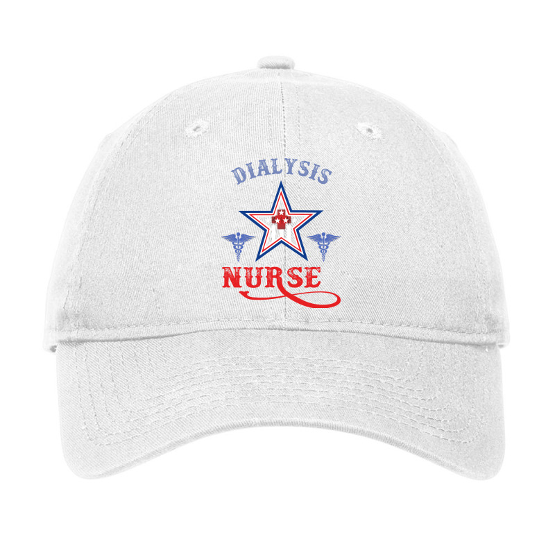 Dialysis Nurse Adjustable Cap by DropShop | Artistshot