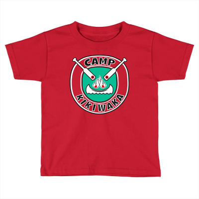 Kikiwaka Red Tshirt Toddler T-shirt Designed By The Changcuterz