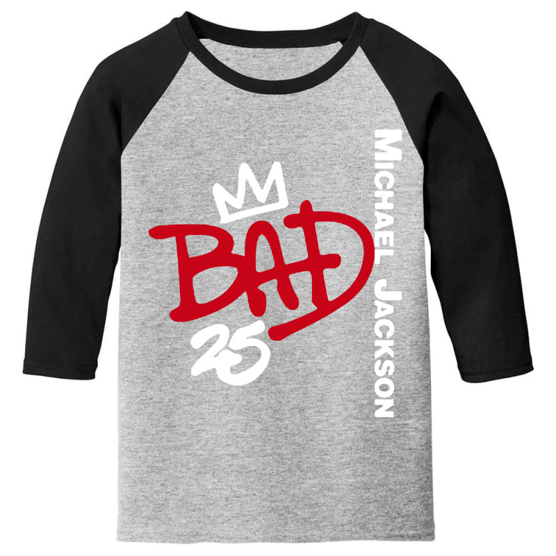 Bad 25 Jacko Youth 3/4 Sleeve | Artistshot