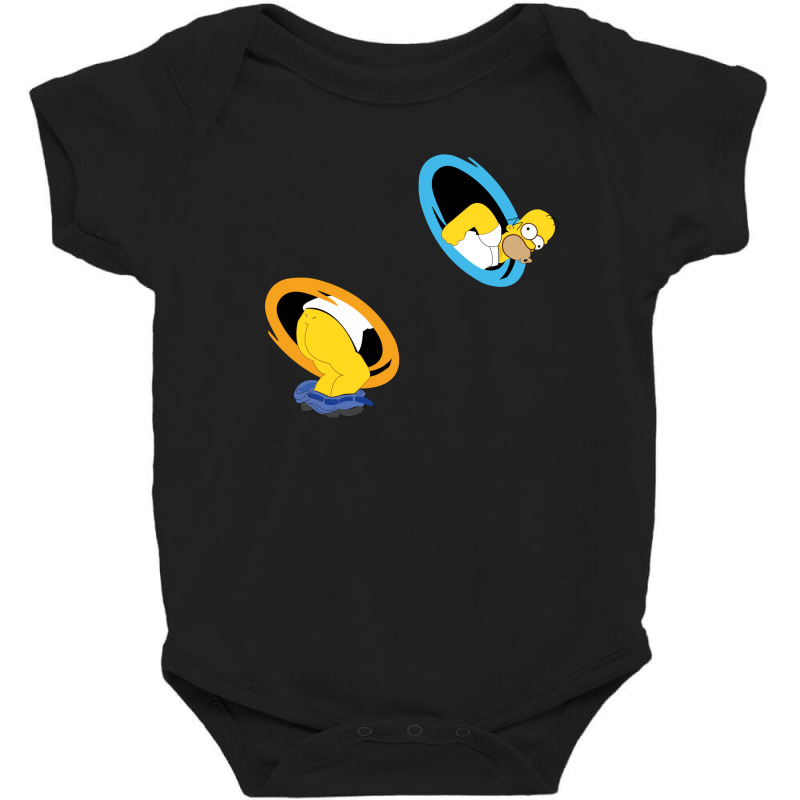 Homer Portal Baby Bodysuit by ArtistshotF1 | Artistshot