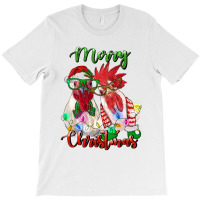 Christmas Roosters T-shirt | Artistshot