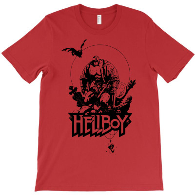 Hellboy T-shirt Designed By Sbm052017