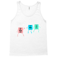 Salt And Copper Police Chemistry Pun Funny Gift Nerd Geek T Shirt Tank Top | Artistshot