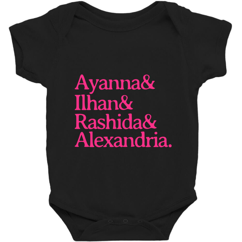 Ayanna Ilhan Rashida Alexandria Baby Bodysuit by nbobatiga | Artistshot