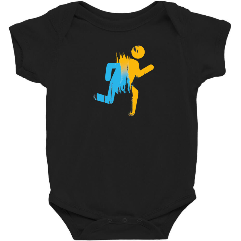 Portal Man Baby Bodysuit by ArtistshotF1 | Artistshot