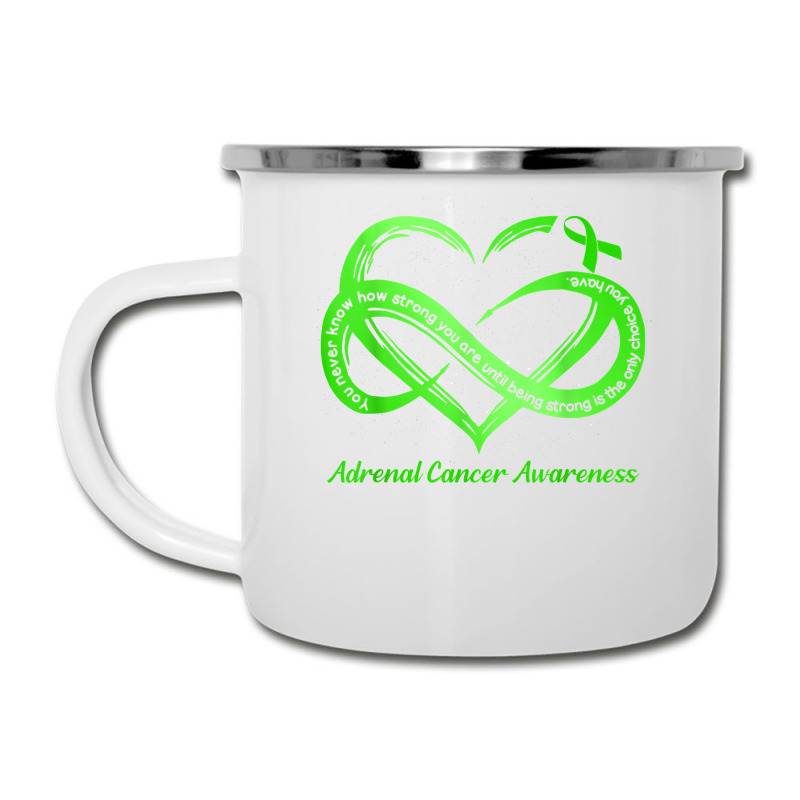 Strong Is The Only Choice Adrenal Cancer Warrior Awareness T Shirt Camper Cup | Artistshot