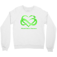 Strong Is The Only Choice Adrenal Cancer Warrior Awareness T Shirt Crewneck Sweatshirt | Artistshot