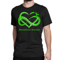 Strong Is The Only Choice Adrenal Cancer Warrior Awareness T Shirt Classic T-shirt | Artistshot