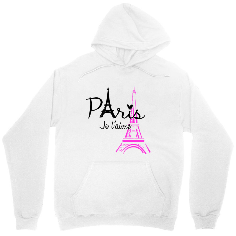 I Love Paris Eiffel Unisex Hoodie by Begegeg | Artistshot