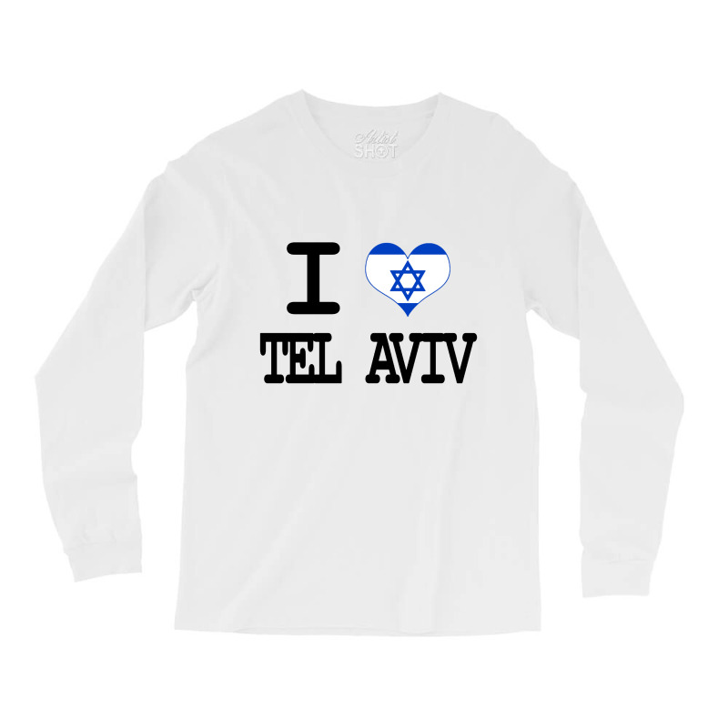 I Love Tel Aviv Long Sleeve Shirts | Artistshot