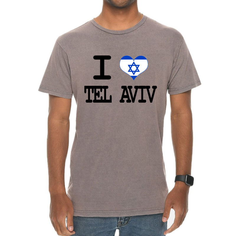 I Love Tel Aviv Vintage T-shirt | Artistshot