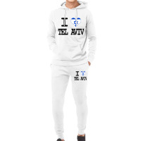 I Love Tel Aviv Hoodie & Jogger Set | Artistshot