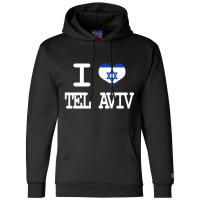 I Love Tel Aviv Champion Hoodie | Artistshot