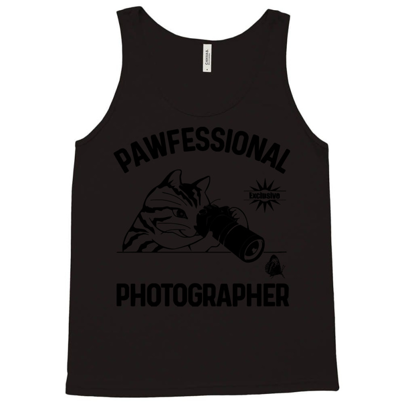 Pawfessional Photographer T  Shirt Pawfessional Photographer   Studio Tank Top by candlegoodwill | Artistshot