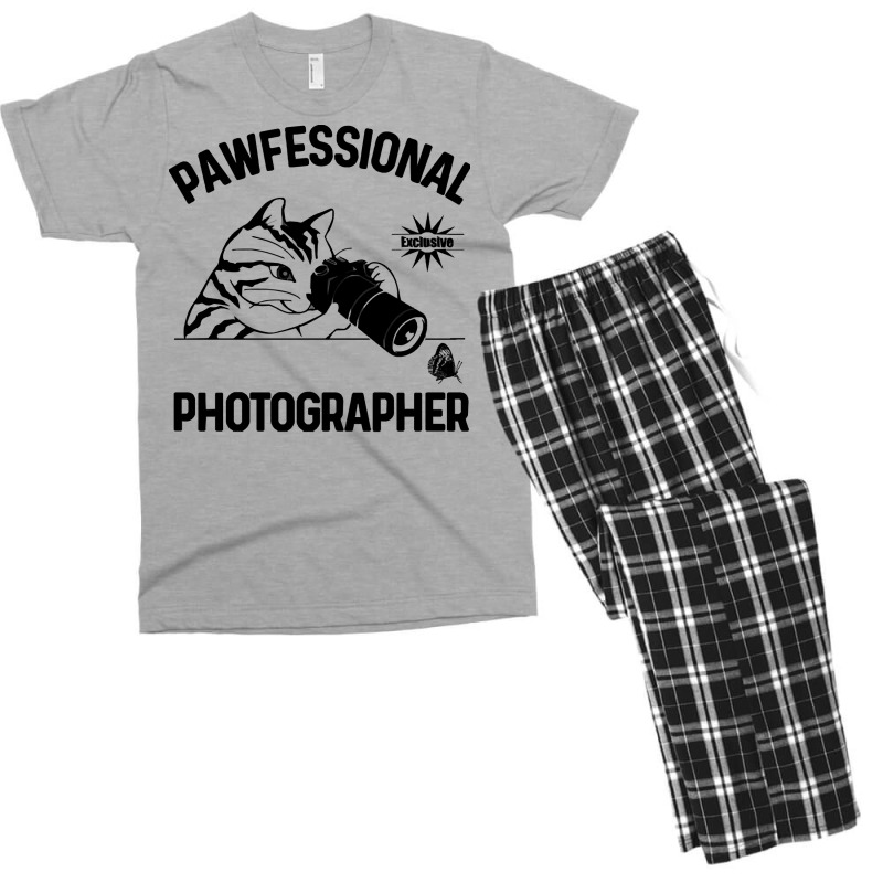 Pawfessional Photographer T  Shirt Pawfessional Photographer   Studio Men's T-shirt Pajama Set by candlegoodwill | Artistshot