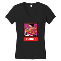 Goku Women's V-neck T-shirt | Artistshot