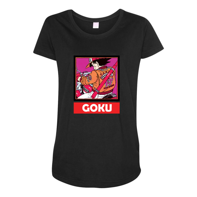 Goku Maternity Scoop Neck T-shirt by xxxxxx | Artistshot