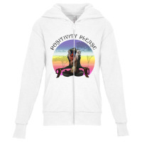 Positivity Please For Light Youth Zipper Hoodie | Artistshot