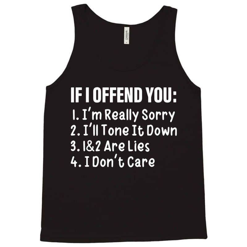 If I Offend You Tank Top | Artistshot