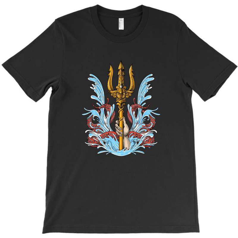 Poseidon Trident T-shirt | Artistshot