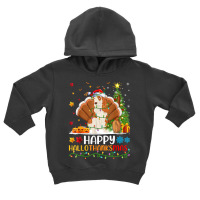 Cocker Spaniel Dog Lover Funny Cocker Spaniel Hellothanksmas T Shirt Toddler Hoodie | Artistshot